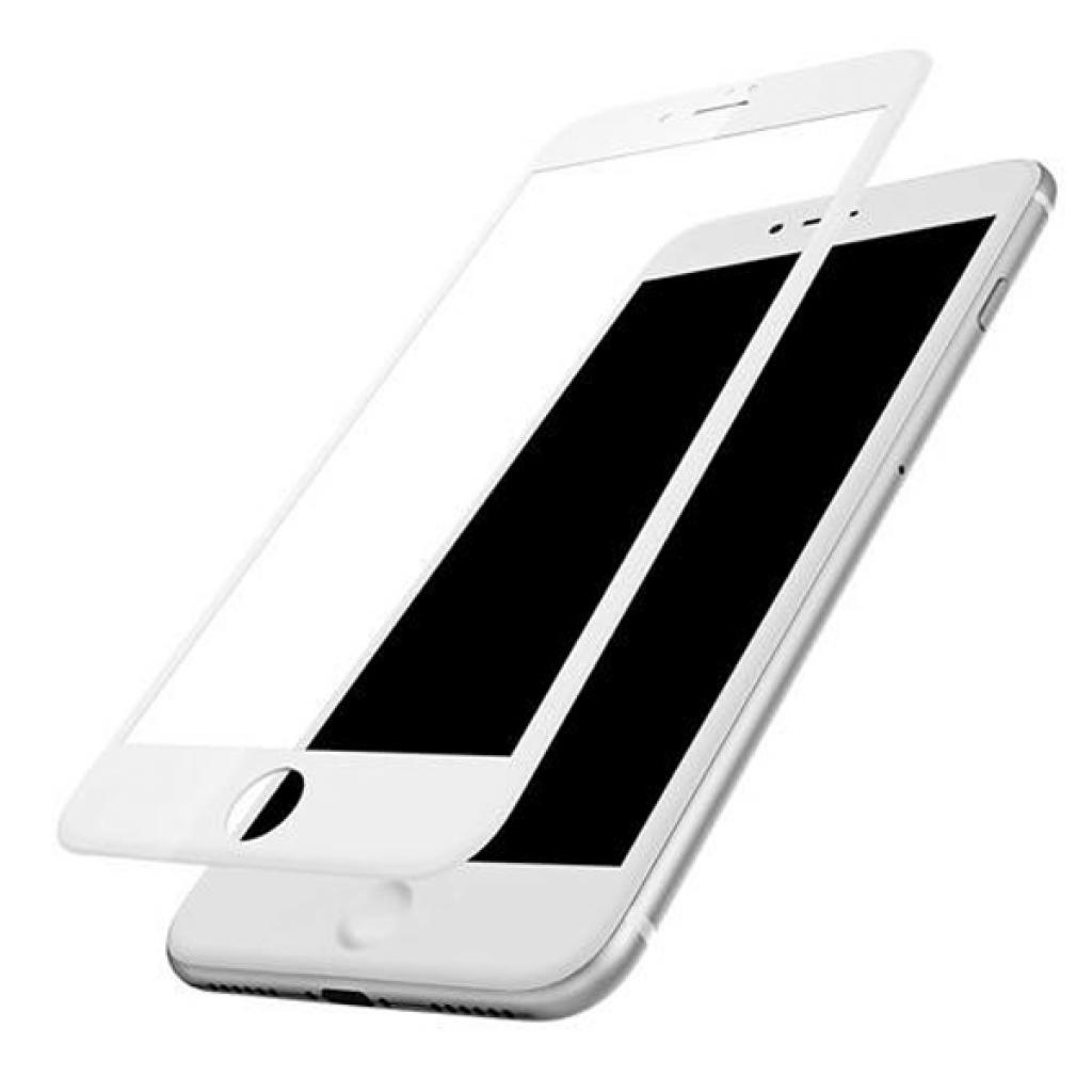 Защитное стекло Baseus 3D Silk Screen для iPhone 7 Plus White